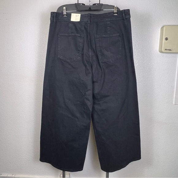 Universal Thread Black Wide-Leg High-Rise Ankle Pants Size 17 - Picture 4 of 12